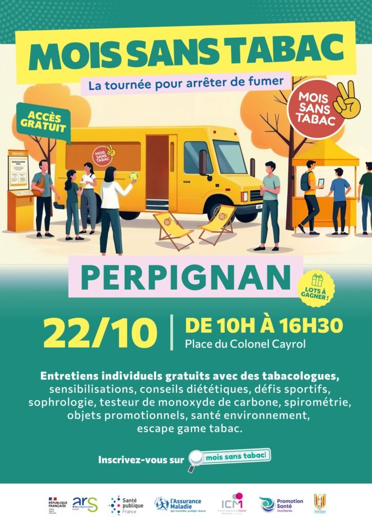Retrouvez-nous devant le Castillet à Perpignan le 22 Octobre entre 10h et 16h30